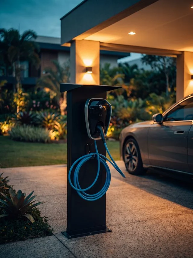 Totem Elektroauto — foto em ambiente 1