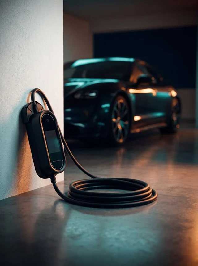 Porsche Mobile Charger Connect — foto em ambiente 1