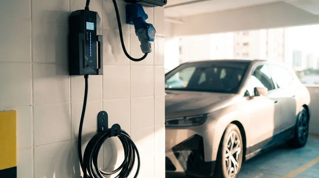 Carregador Portátil 7,2 kW — foto em ambiente 2